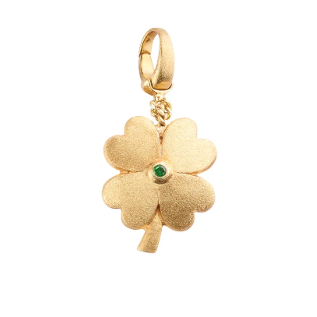 SMALL CLOVER CHARM, CHARMS, MARIE LICHTENBERG