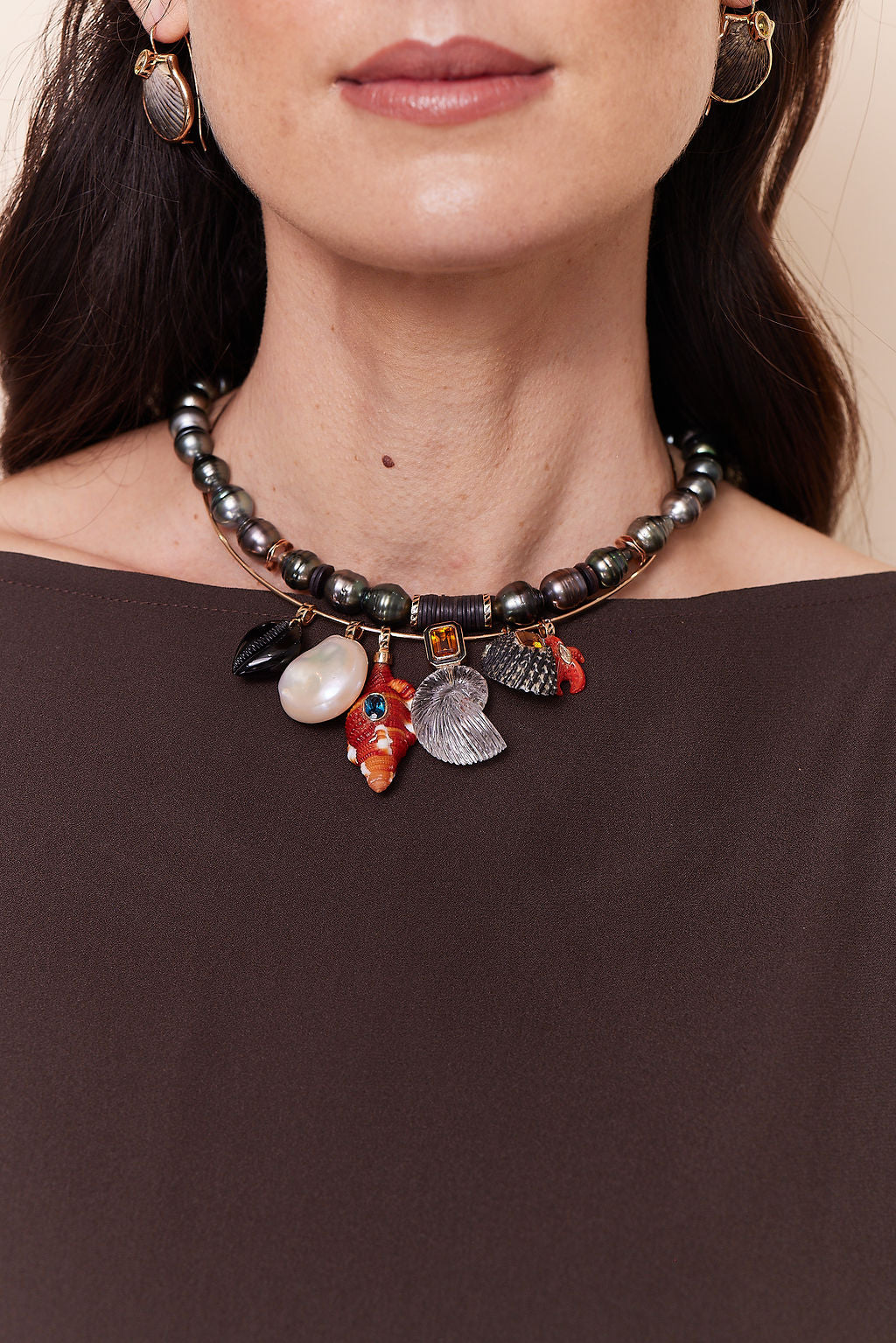 GRANDE PEARL PENDANT, Charms & CHARMS, DEZSO