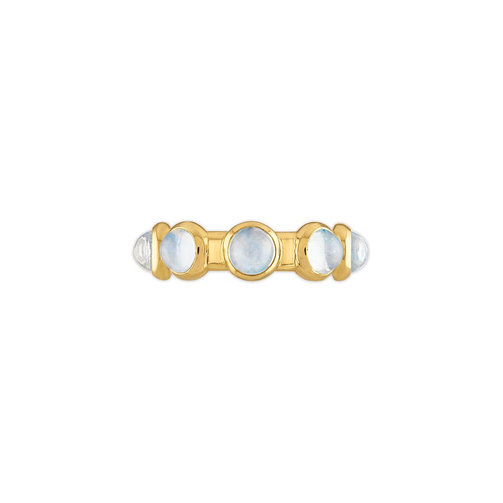 SMALL VIC RING - MOONSTONE, 18k yellow gold
5mm cabochon Moonstone
Size 6.5
Made in New York
, Ring, Jade Ruzzo