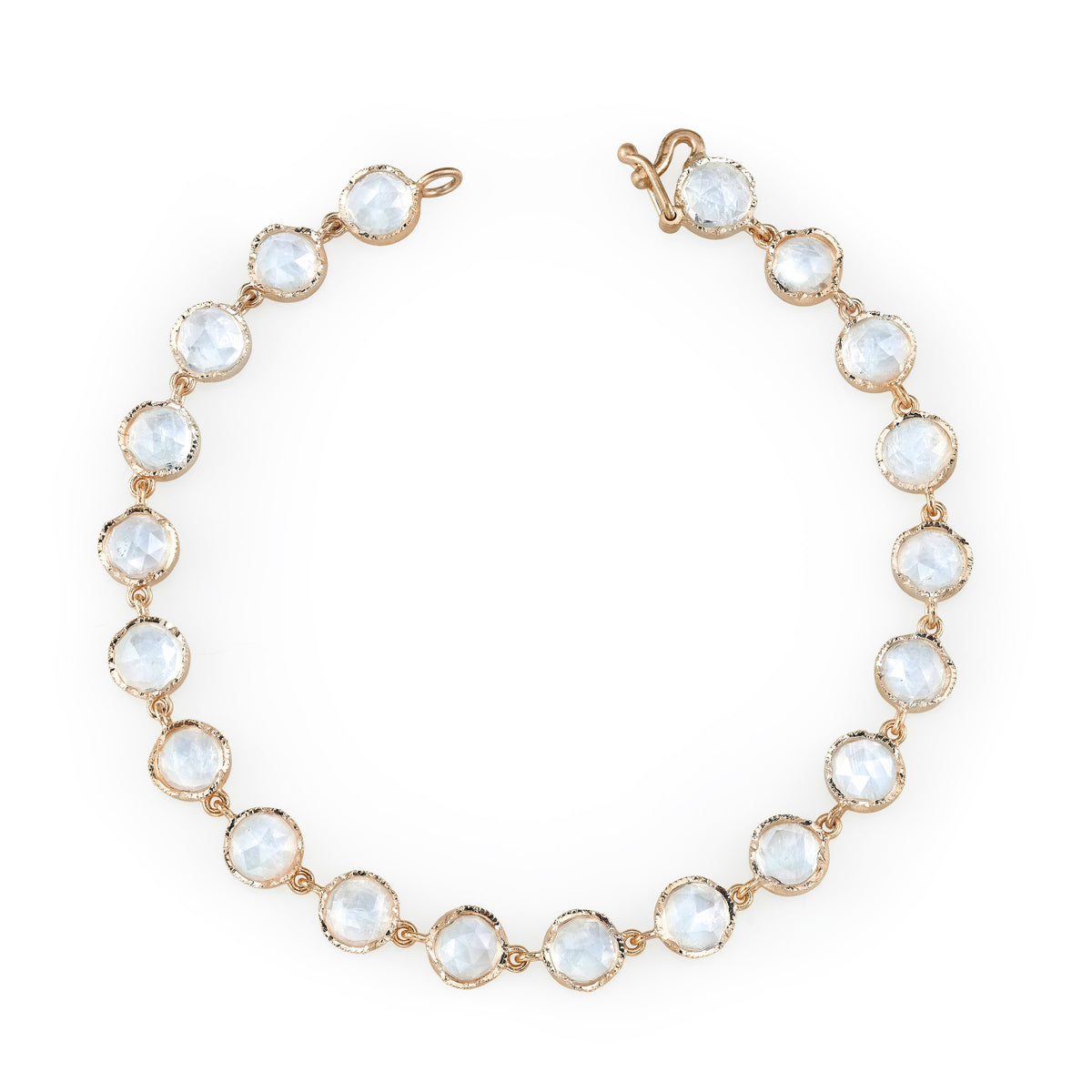MOONSTONE BRACELETS, 18k gold
5mm moonstone
Satin finish
Made in Los Angeles
, BRACELETS, Irene Neuwirth