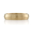 SINGLE STONE HENRY 5MM BAND | 5mm handcrafted Men's band. Bands available from 4mm to 8mm.