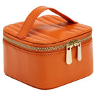 MARIA ZIP JEWELRY CUBE, Storage: 1 ring bar, 1 earring bar, 5 zip compartments 
LusterLoc™: Allows the fabric lining the inside of your jewellery cases to absorb the hostile gases known to cause tarnishing. Under typical storage conditions, it can prevent tarnishing for up to 35 years. 
4.5" L X 4.5" W X 3" H 
, Gifts, WOLF DESIGNS, INC