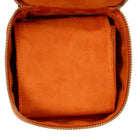 MARIA ZIP JEWELRY CUBE, Storage: 1 ring bar, 1 earring bar, 5 zip compartments 
LusterLoc™: Allows the fabric lining the inside of your jewellery cases to absorb the hostile gases known to cause tarnishing. Under typical storage conditions, it can prevent tarnishing for up to 35 years. 
4.5" L X 4.5" W X 3" H 
, Gifts, WOLF DESIGNS, INC