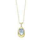 MOONSTONE HOLDER NECKLACE, 18k yellow gold 
Blue moonstone 
, Necklace, Ten Thousand Things