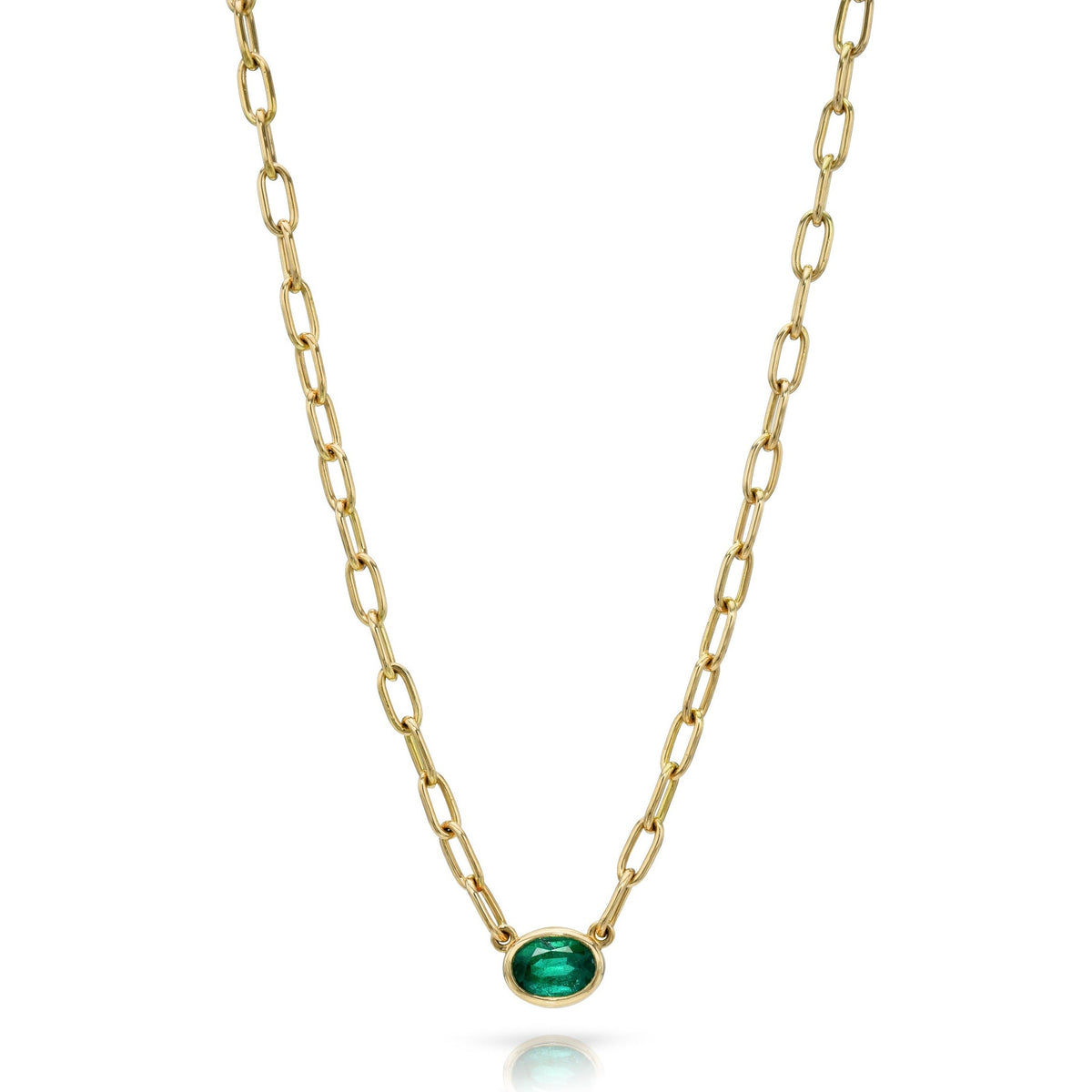 LEAH NECKLACE | SINGLE STONE