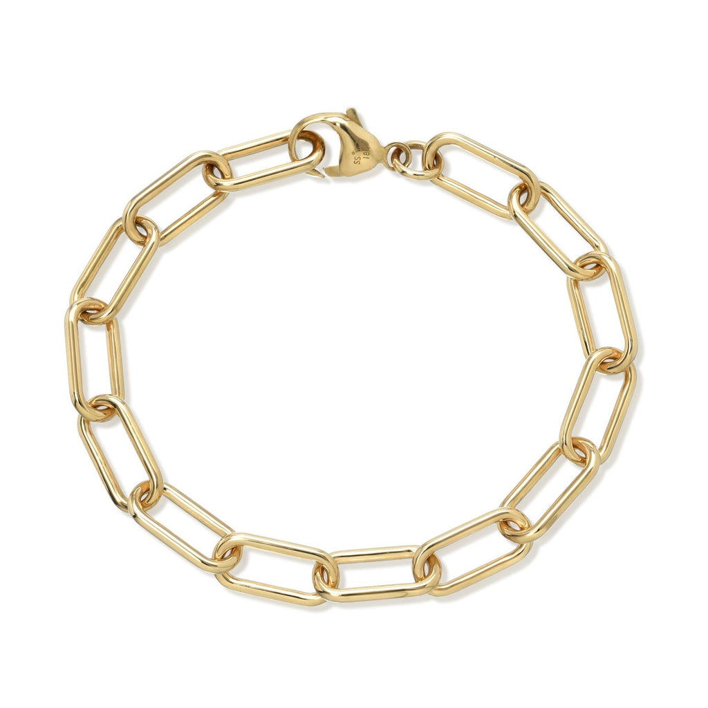 SINGLE STONE LIBBY BRACELET featuring 2..90ct L/VVS2 GIA certified Old European cut diamond prong set in a handcrafted 18K yellow gold mounting.