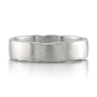 SINGLE STONE MAXWELL 5.5MM BAND | 5.5mm handcrafted Men's band. Bands available from 4mm to 8mm.