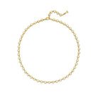 BLUE MOONSTONE LINK NECKLACE, 18k yellow gold 
16.20tw royal blue moonstone 
0.88tw diamonds 
, Necklace, Temple St. Clair