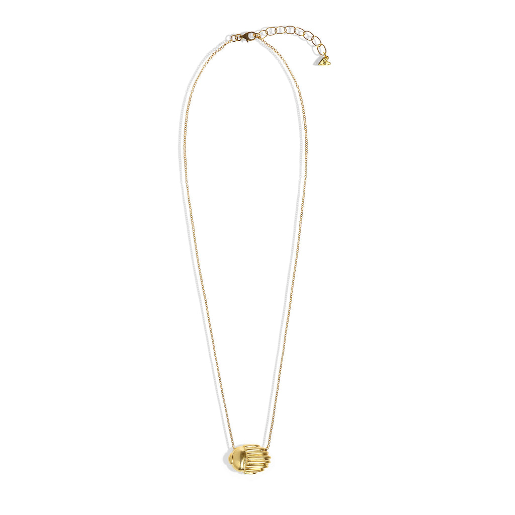 SCARABEUS NECKLACE, 18k yellow gold 
18 inches in length 
Made in Greece 
, Necklace, Christina Alexiou