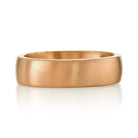 SINGLE STONE JOSEPH 6MM BAND | 6mm handcrafted satin finished Men's band. Bands available from 4mm to 8mm.
