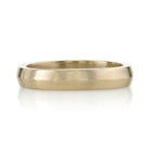 SINGLE STONE HENRY 4MM BAND | 4mm handcrafted Men's band. Bands available from 4mm to 8mm.