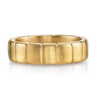 SINGLE STONE JULIAN BAND | 6mm handcrafted sectional Men's band. Bands available from 2mm to 8mm. Please inquire for additional band widths.