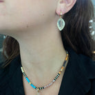 CARVED LEMON QUARTZ COWRIE EARRINGS, 18k rose gold &amp; black enamel 
Carved lemon quartz 
, Earrings, DEZSO