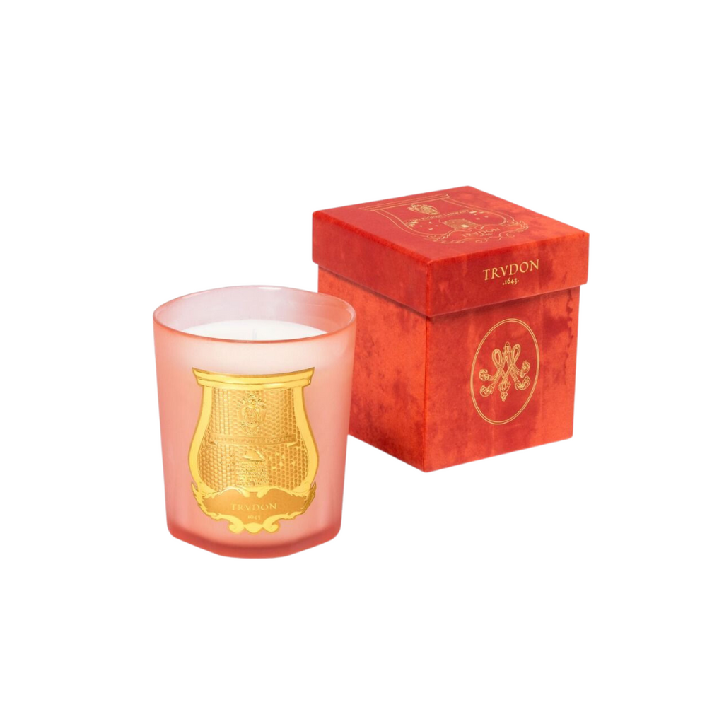 CLASSIC CANDLE - TUILERIES, The Classic Candle fits all occasions and perfumes each and every room. They are manufactured at the Trudon workshop in Normandy, France, using unrivaled know-how inherited from master candle makers. Dimensions: 10,5 cm Ø: 9 cm