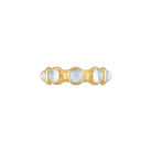 SMALL VIC RING - MOONSTONE, 18k yellow gold 
5mm cabochon Moonstone 
Size 6.5 
Made in New York 
, Ring, Jade Ruzzo