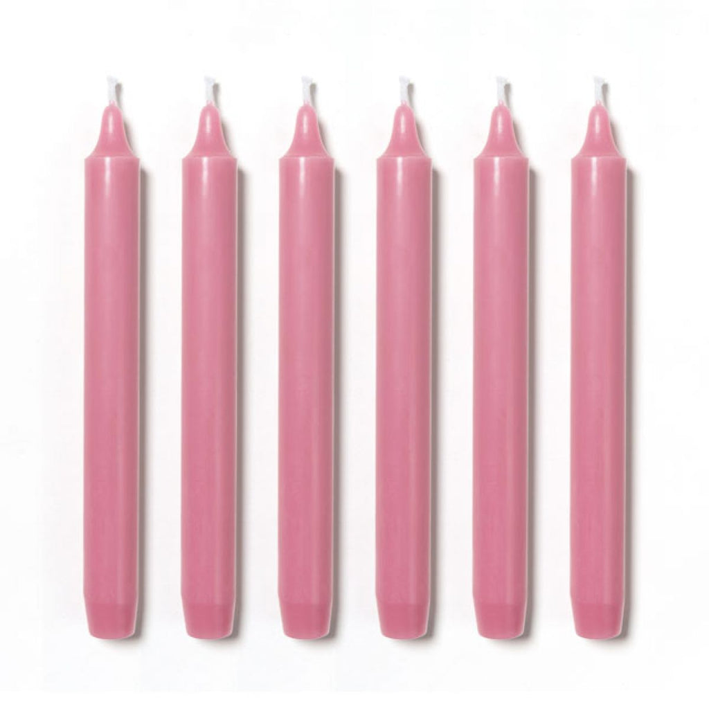 MADELEINE TAPER CANDLES, Called Madeleine, these candles used to illuminate the Madeleine church in Paris. They are made, employing traditional methods, in Trudon's Normandy workshop. Dyed in small lots, Madeleine candles are created from superior quality