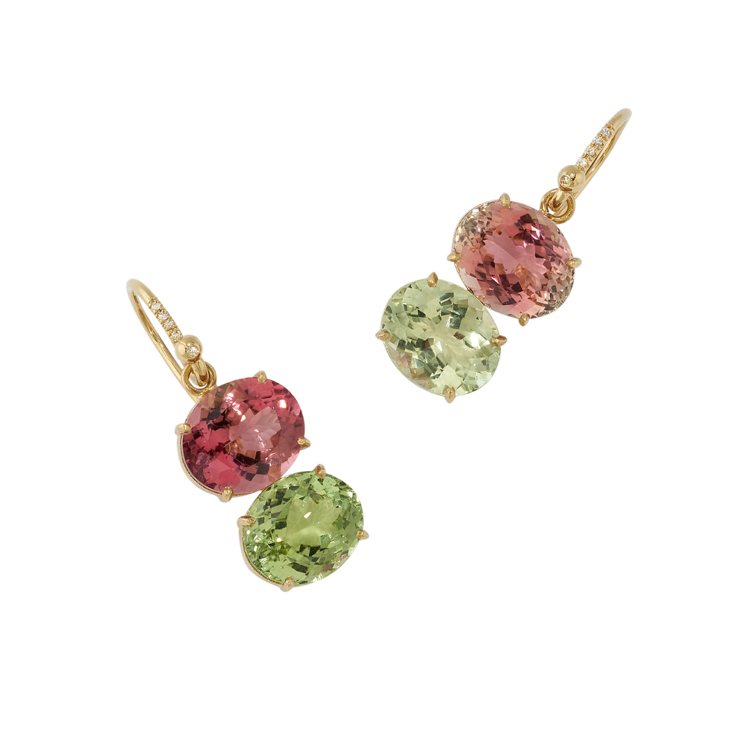 Tourmaline 2025 earrings studs