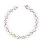 MOONSTONE BRACELETS, 18k gold 
5mm moonstone 
Satin finish 
Made in Los Angeles 
, BRACELETS, Irene Neuwirth