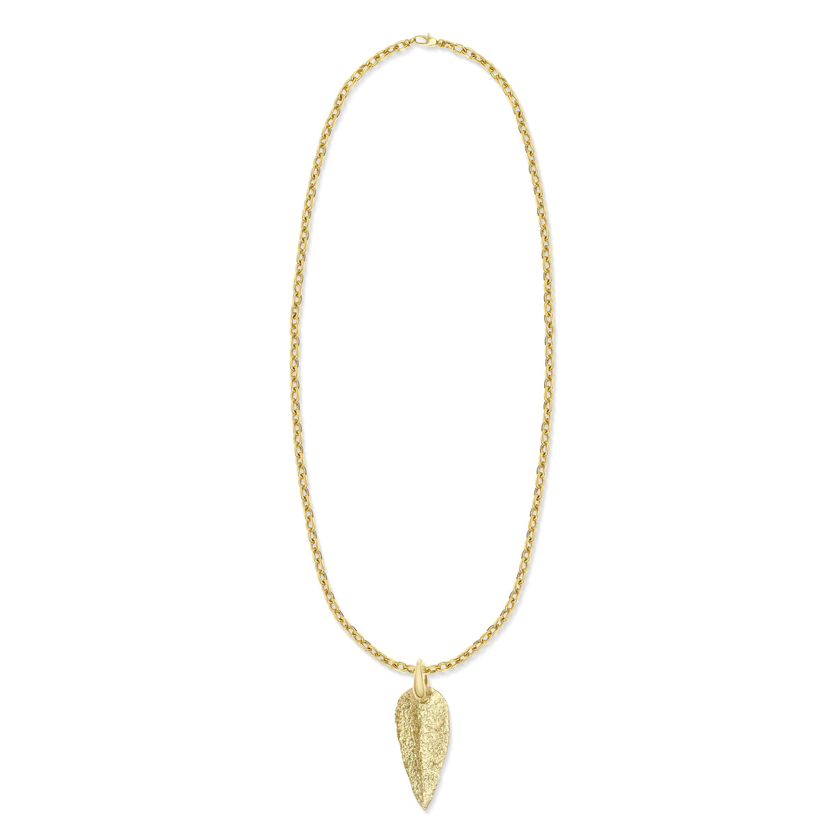 LYNK CHAIN, 18k yellow gold  
25.5 inches in length 
Made in Los Angeles  
, NECKLACES, VRAM