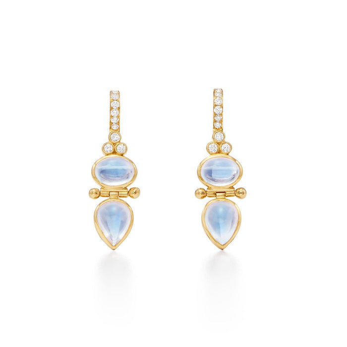 DYNASTY DROP EARRINGS, 18k yellow gold  
, Earrings, Temple St. Clair