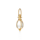 SMALL ORIGINAL ROCK CRYSTAL AMULET, 18K gold 
11x16 
Natural rock crystal 
, Pendant, Temple St. Clair
