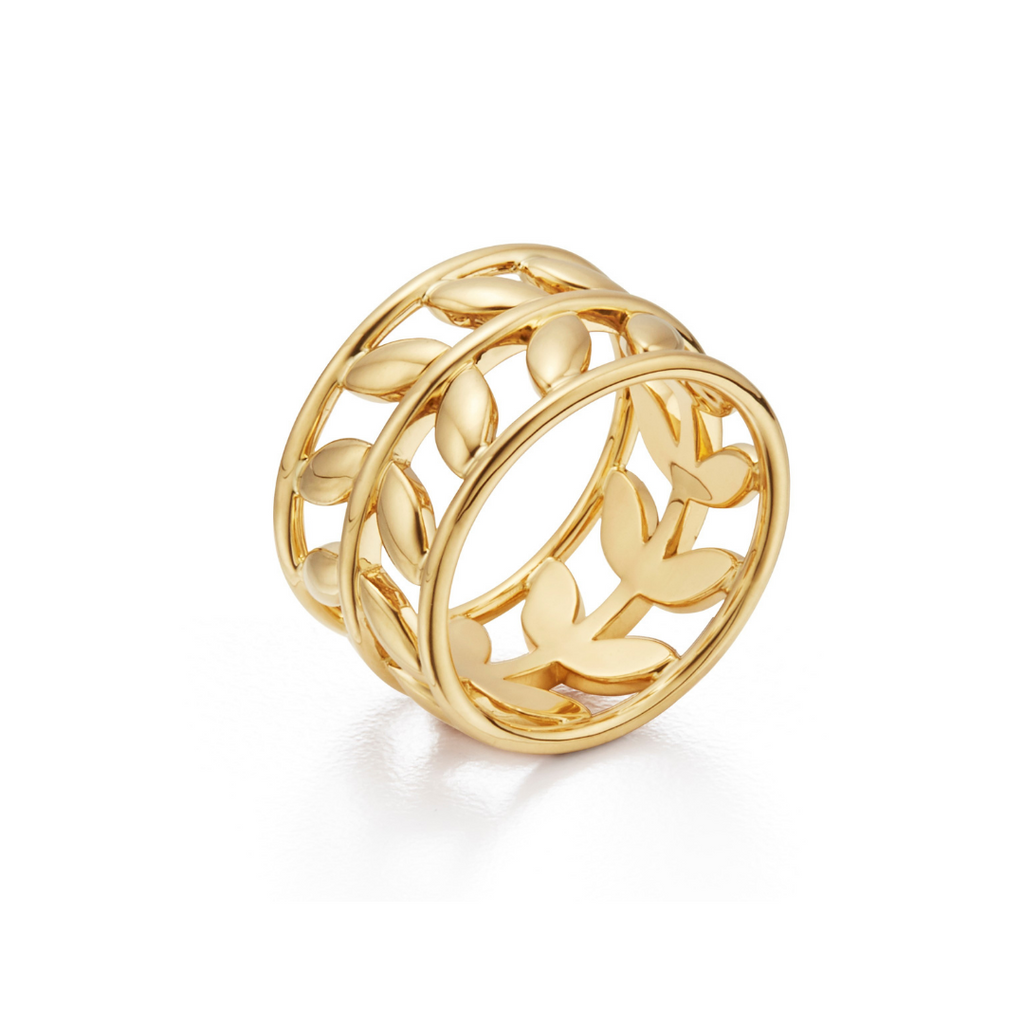 VINE BAND, 18k yellow gold Size 6.5, Ring, Temple St. Clair
